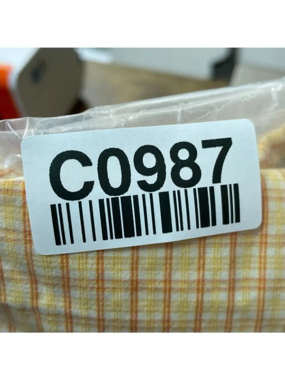 The North Face A5 Series Men's L Short Sleeve Button-Up Shirt Yellow Plaid C0987